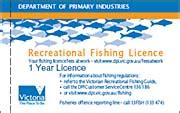 Recreational Fishing Licence Information .